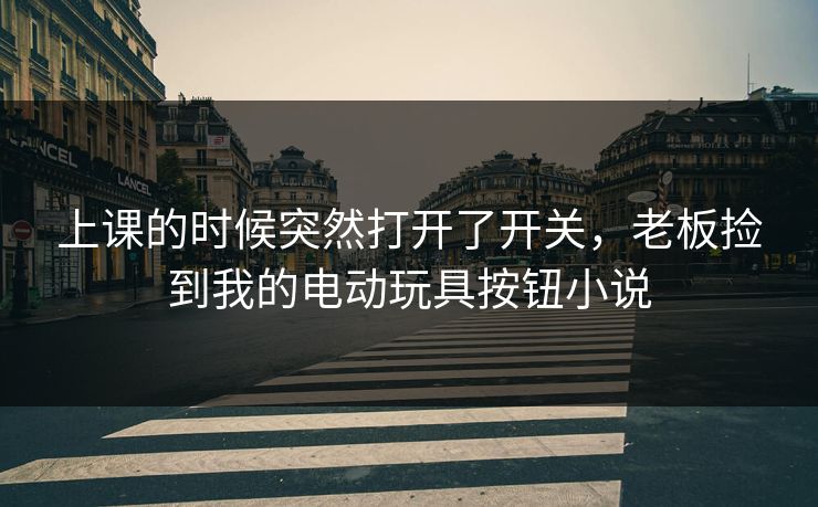 上课的时候突然打开了开关，老板捡到我的电动玩具按钮小说